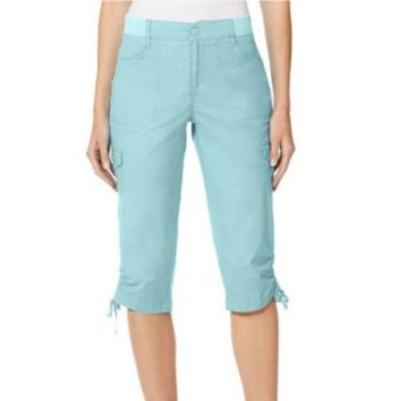 Gloria Vanderbilt Womens Capris Lillie Skimmers - Picture 1 of 6